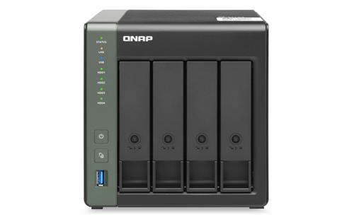 QNAP TS-431X3 NAS Tower Annapurna Labs Alpine AL-314 4 GB DDR3 0 TB QNAP Turbo System Nero