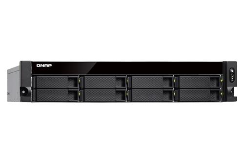 QNAP TS-877XU-RP NAS Armadio (2U) AMD Ryzen 5 2600 8 GB DDR4 0 TB QNAP Turbo System Nero, Grigio