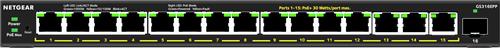 NETGEAR 16-Port High-Power PoE+ Gigabit Ethernet Plus Switch (231W) with 1 SFP port (GS316EPP) Gestito Gigabit Ethernet (10/100/1000) Supporto Power over Ethernet (PoE) Nero