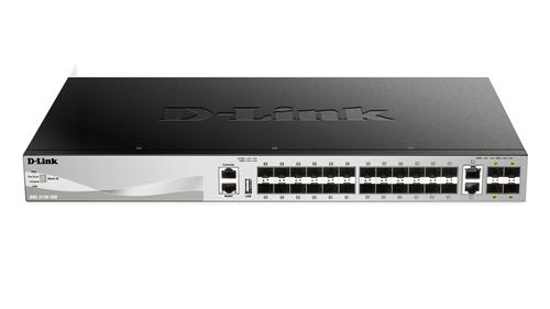 D-Link DGS-3130-30S Gestito L3 Nero, Grigio