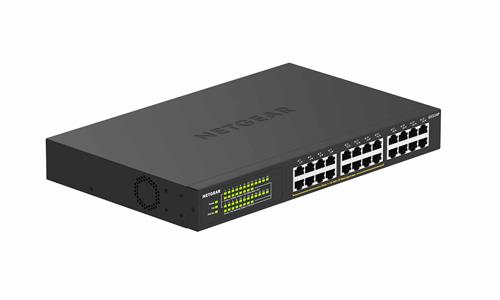 NETGEAR GS324P Non gestito Gigabit Ethernet (10/100/1000) Supporto Power over Ethernet (PoE) 1U Nero