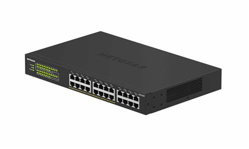 NETGEAR GS324P Non gestito Gigabit Ethernet (10/100/1000) Supporto Power over Ethernet (PoE) 1U Nero