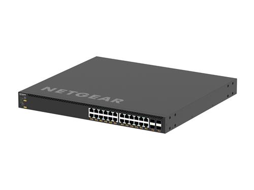 NETGEAR M4350-24X4V Gestito L3 10G Ethernet (100/1000/10000) Supporto Power over Ethernet (PoE) 1U Nero