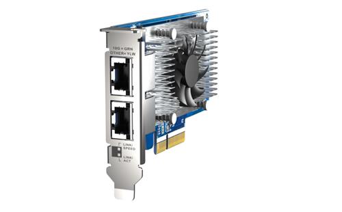 QNAP QXG-10G2T-X710 scheda di rete e adattatore Interno Ethernet 1000 Mbit/s