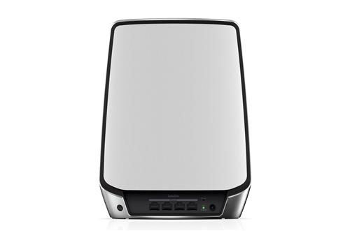 NETGEAR Orbi RBS850 AX6000 WiFi 6 Mesh Sattelite Banda tripla (2.4 GHz/5 GHz/5 GHz) Wi-Fi 6 (802.11ax) Grigio, Bianco 4 Interno