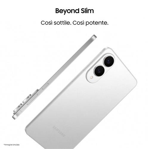 Samsung Galaxy S25 Edge, Smartphone AI, Display 6.7'' QHD+ Dynamic AMOLED 2X, Fotocamera 200MP, RAM 12GB, 512GB, 3.900 mAh, Titanium Icyblue