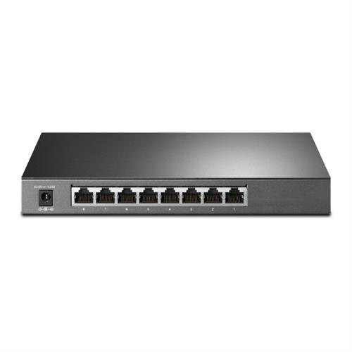 TP-Link JetStream TL-SG2008P switch di rete Gestito L2/L2+ Gigabit Ethernet (10/100/1000) Supporto Power over Ethernet (PoE) Nero