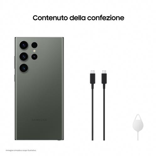 Samsung Galaxy S23 Ultra Display 6.8'' Dynamic AMOLED 2X, Fotocamera 200MP, RAM 8GB, 256GB, 5.000 mAh, Green