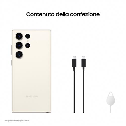 Samsung Galaxy S23 Ultra Display 6.8'' Dynamic AMOLED 2X, Fotocamera 200MP, RAM 8GB, 256GB, 5.000 mAh, Cream