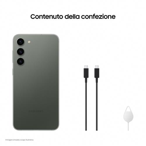 Samsung Galaxy S23+ Display 6.6'' Dynamic AMOLED 2X, Fotocamera 50MP, RAM 8GB, 256GB, 4.700 mAh, Green