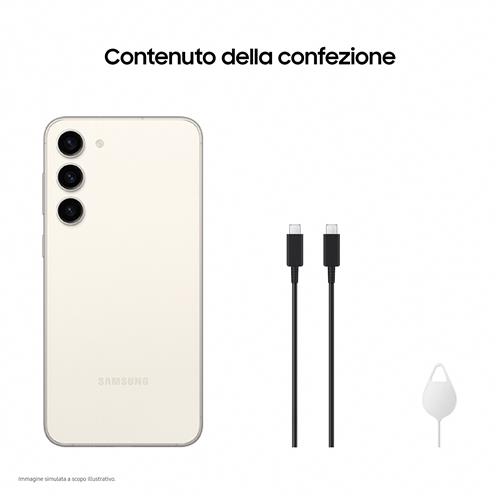 Samsung Galaxy S23+ Display 6.6'' Dynamic AMOLED 2X, Fotocamera 50MP, RAM 8GB, 512GB, 4.700 mAh, Cream