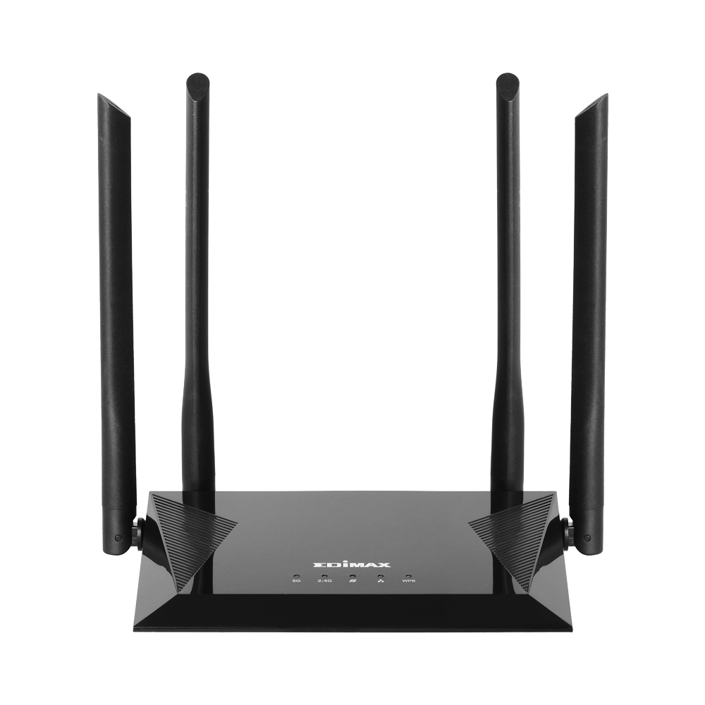 Edimax BR-6476AC router wireless Fast Ethernet Dual-band (2.4 GHz/5 GHz) Nero
