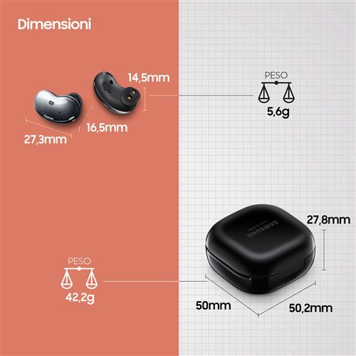 SAMSUNG GALAXY BUDS LIVE MYSTIC BLACK