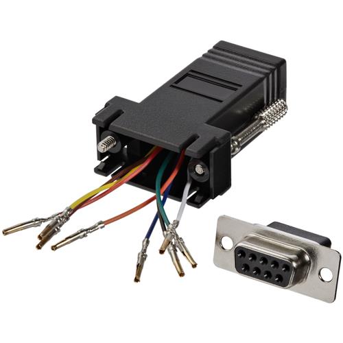 StarTech.com GC98FF DB-9 RJ-45 Nero