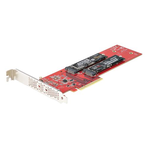 StarTech.com DUAL-M2-PCIE-CARD-B scheda di interfaccia e adattatore Interno