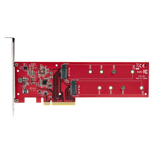 StarTech.com DUAL-M2-PCIE-CARD-B scheda di interfaccia e adattatore Interno