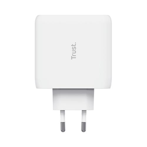 MAXO 65W 2P USB-C CHARGER WHT .