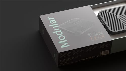 ZENS MODULAR SNGL WRLS CRGR MAIN STATION INCL WALL CHARGER-B