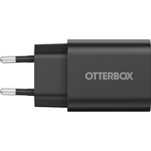 OB STANDARD EU WALL CHARGER 20W - 1X USB-C 20W USB-PD BLACK - PR