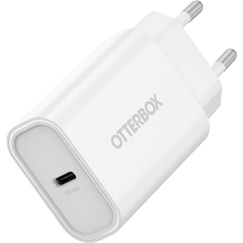 OB STANDARD EU WALL CHARGER 30W - 1X USB-C 30W USB-PD WHITE