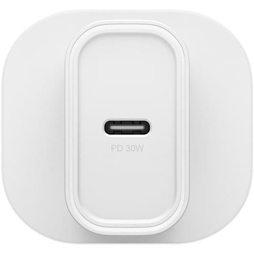 OB STANDARD UK WALL CHARGER 30W - 1X USB-C 30W USB-PD WHITE