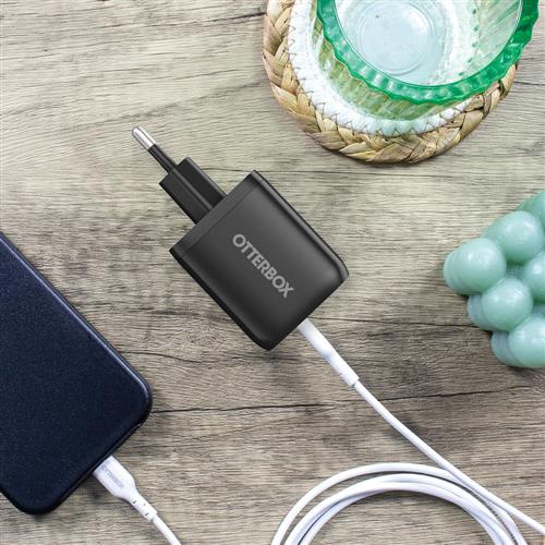 OB STD EU WALL CHARGER 65W GAN USB-C 45W+20W PD BLACK PROPACK