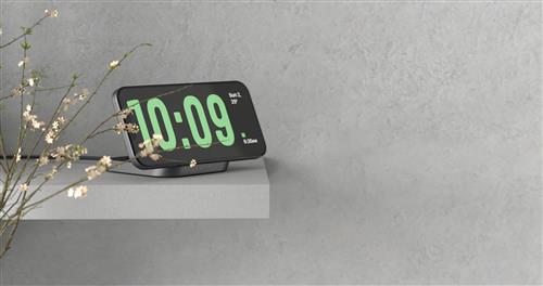 ZENS NIGHTSTAND- WALL CHARGER MAGNETIC WRLS CHARGER -BLACK