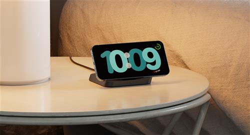 ZENS NIGHTSTAND- WALL CHARGER MAGNETIC WRLS CHARGER -BLACK