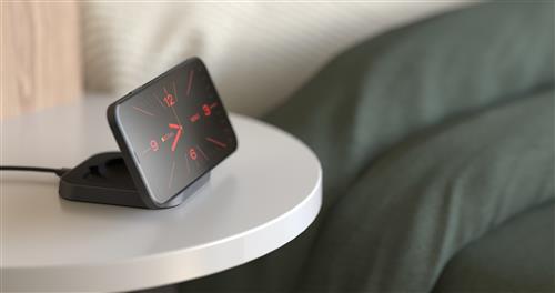 ZENS NIGHTSTAND- WALL CHARGER MAGNETIC WRLS CHARGER -BLACK