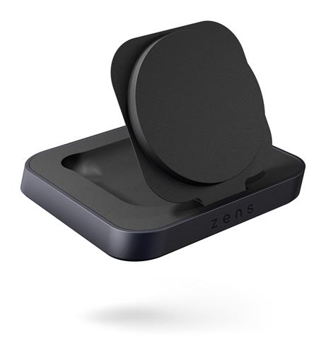 ZENS NIGHTSTAND- WALL CHARGER MAGNETIC WRLS CHARGER -BLACK