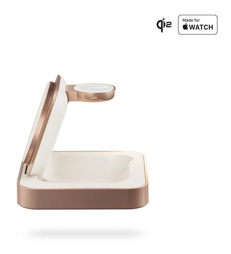 ZENS PRO2 NIGHTSTAND-WALL CRGR MAGNETIC WRLS CHARGER-COPPER