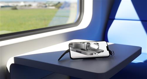 ZENS PRO2 TRAVEL WIRELESS CHARGER - BLACK