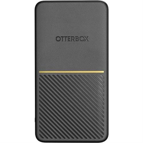 POWER BANK 10K MAH USB A AND C 18W USB-PD - black