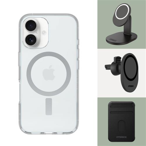 OB SYMMETRY CLEAR MAGSAFE APPLE IPHONE 16 - CLEAR - PROPACK - V2