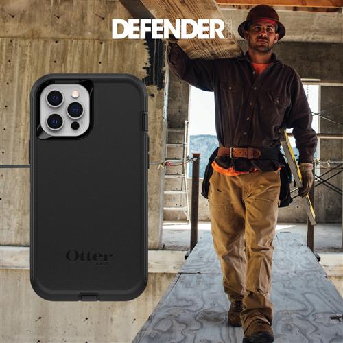 DEFENDER IPHONE 12 / IPHONE 12 IPHONE 12 PRO BLACK-PROPACK BULK