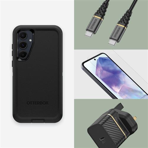 OB DEFENDER GALAXY A55 5G Samsung black ProPack