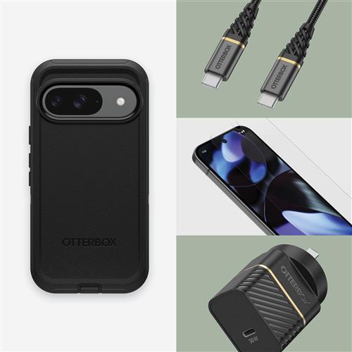 OB DEFENDER GOOGLE PIXEL 9/Pixel 9 Pro - Black
