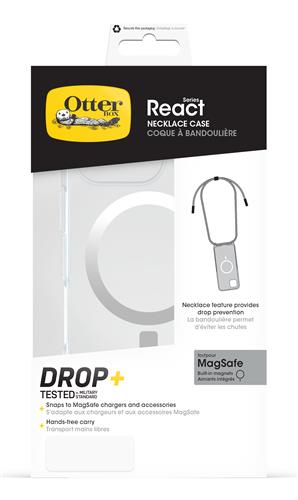 OB REACT NECKLACEMAGSAFE APPLE iPhone 16 Pro - clear