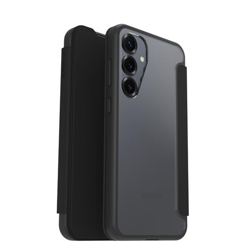 OB REACTFOLIO SAMSUNGGALAXYS25+ Black Crystal - clear/black