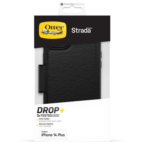 OTTERBOX STRADA APPLE IPHONE 14 Plus Shadow - black