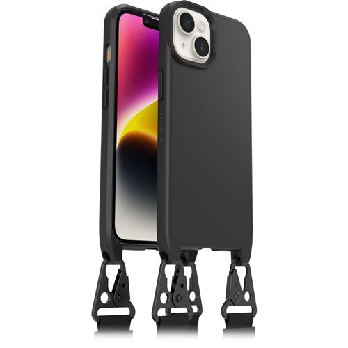 REACT NECKLACE CASE MAGSAFE APPLE IPHONE 14 PLUS - BLACK - P