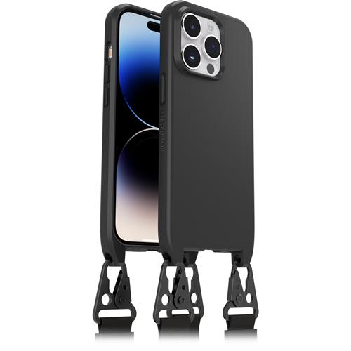 REACT NECKLACE CASE MAGSAFE APPLE IPHONE 14 PRO - BLACK - PR