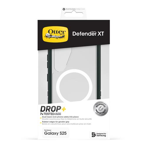 OB DEF XT CLEAR MAGNETS SAMSUNG Galaxy S25 Jubilee - green