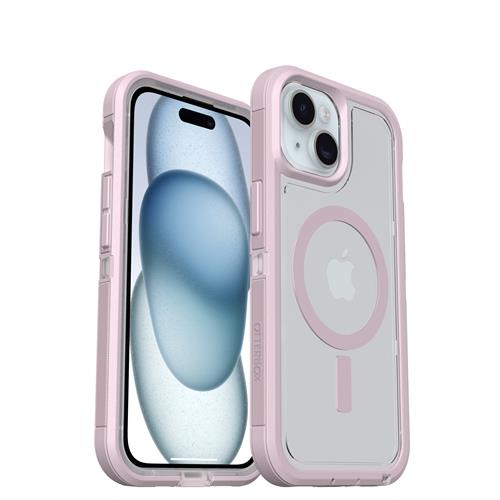 OB DEFND XT CLEAR APPLE IPHONE 16e/15/14/13Mnt Frost-clear/purp