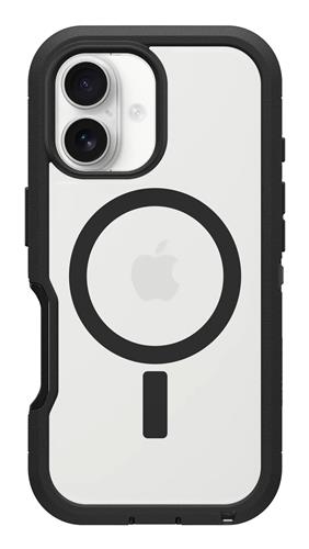 OB DEFND XTCLEAR APPLE IPHONE16 Dark Side - clear/black