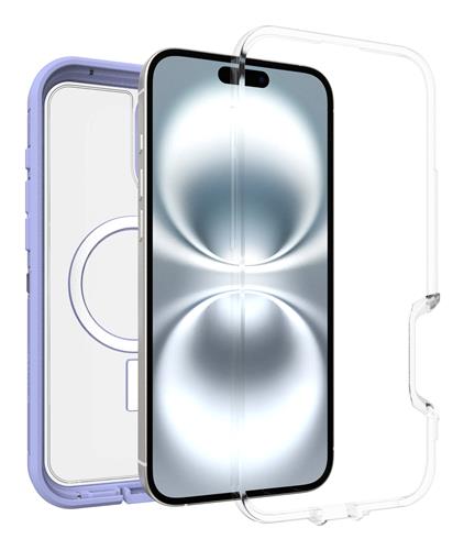 OB DEFND XTCLEAR APPLE IPHONE16 Plus Lavender Haze-clear/purple