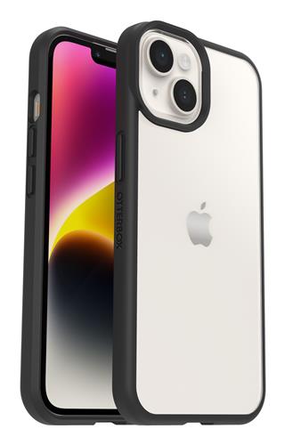 OB REACT APPLE IPHONE 16e/14-Black Crys-clear/bl-ProP