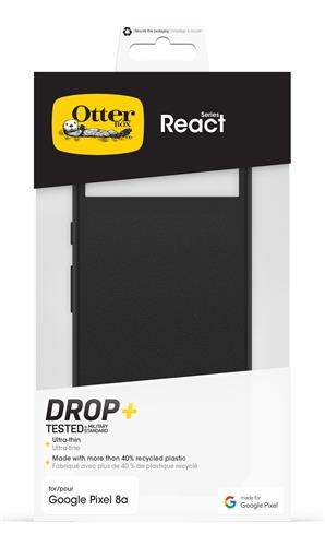 OB REACT GOOGLE PIXEL 8A black RetailPack