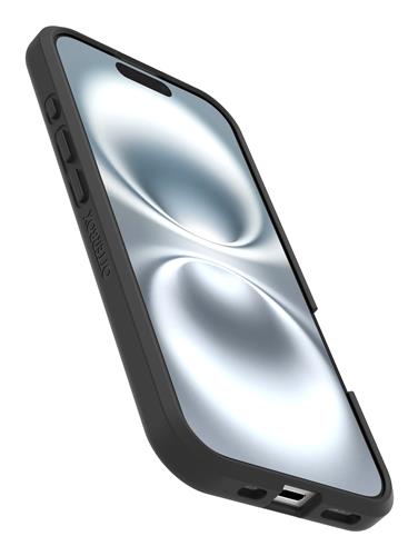 OB REACT MAGSAFE APPLE IPHONE16 Black Crystal clear/black