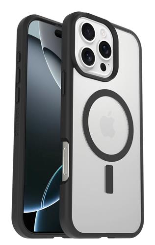 OB REACT MAGSAFE APPLE IPHONE16 pro max Black Cr clear/blackProP
